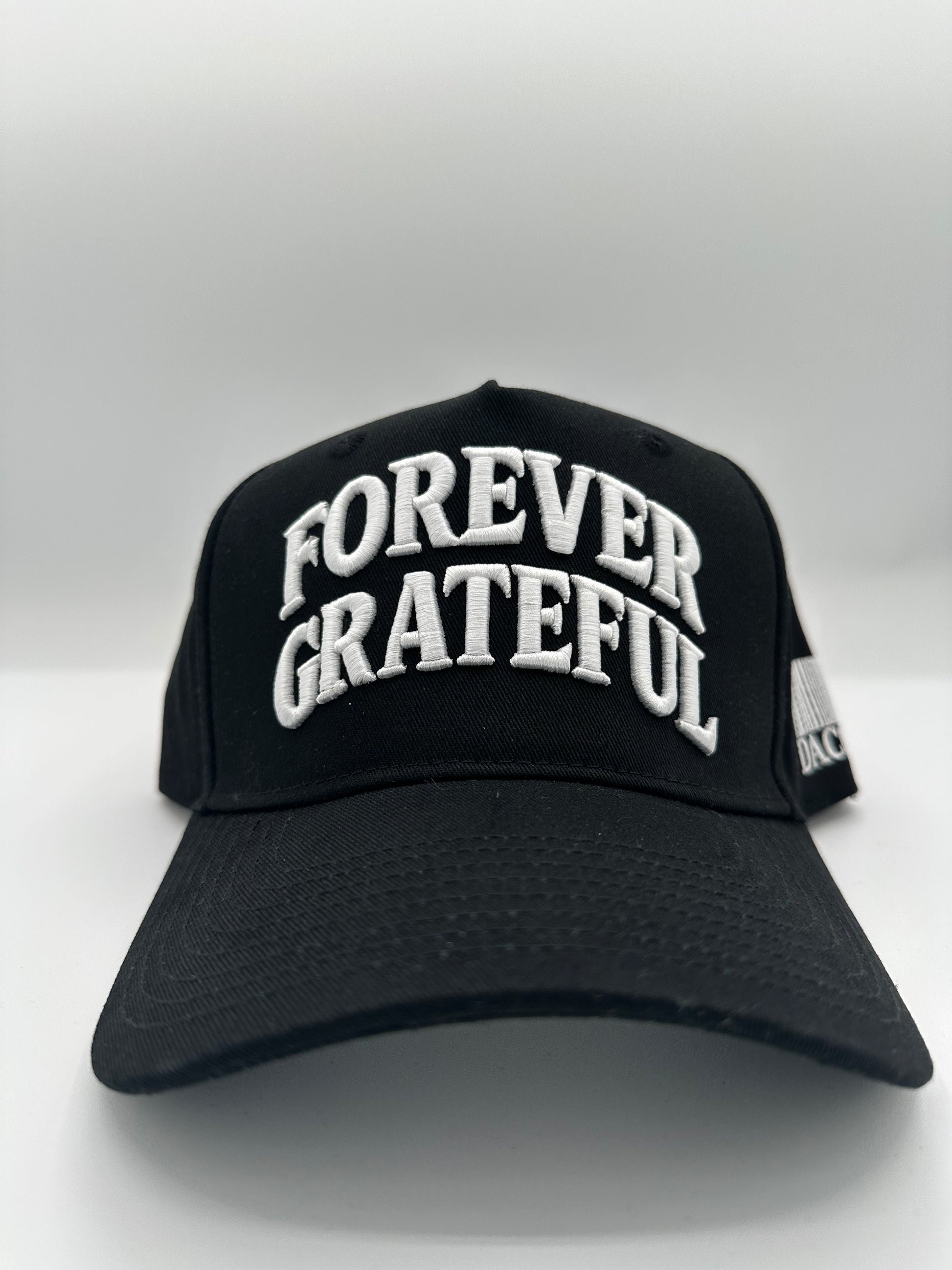 Forever Grateful Hat in Black