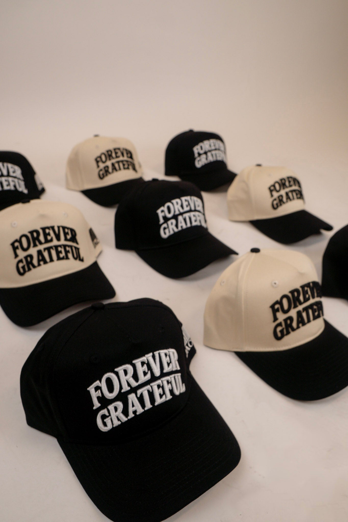 Forever Grateful Hat in Black