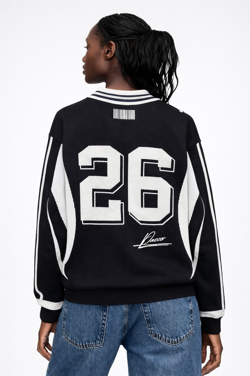 Noir Héritage Knit Jersey